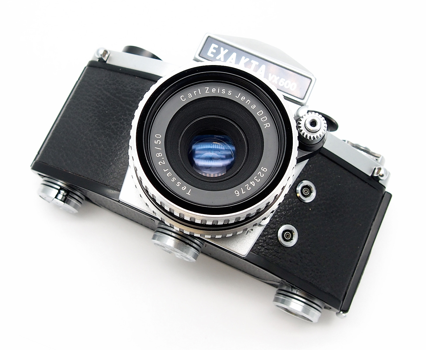 Exakta VX500 with Zeiss Tessar 50mm F2.8, Mint- #8694