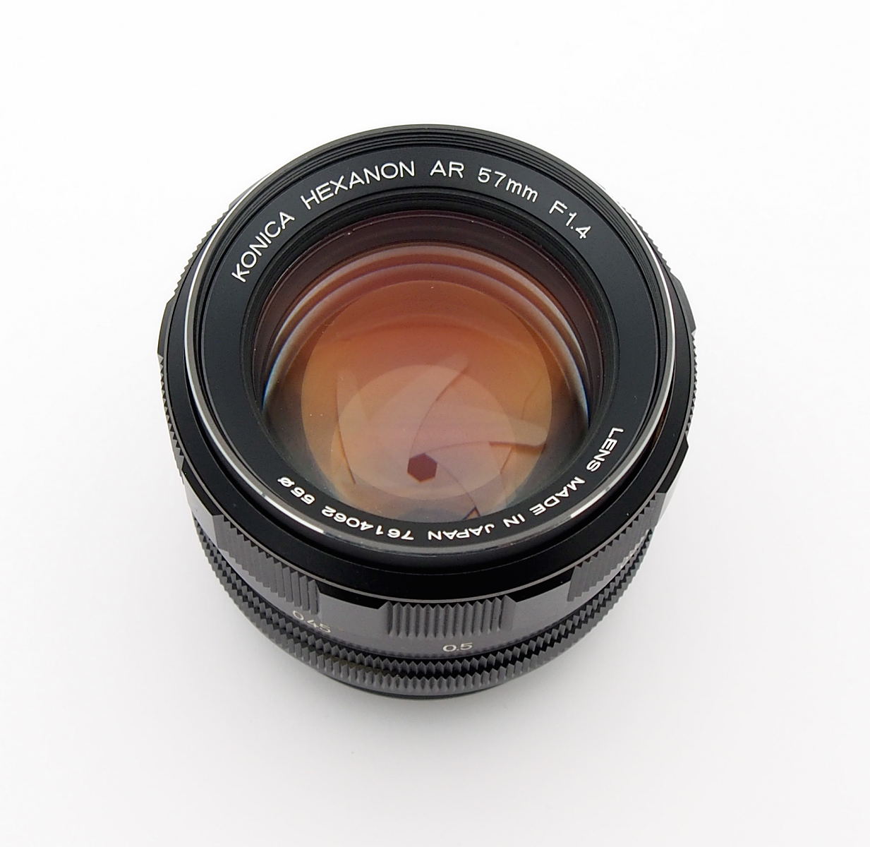 Konica Hexanon AR EE 57mm F1.4 Portrait Lens #10804