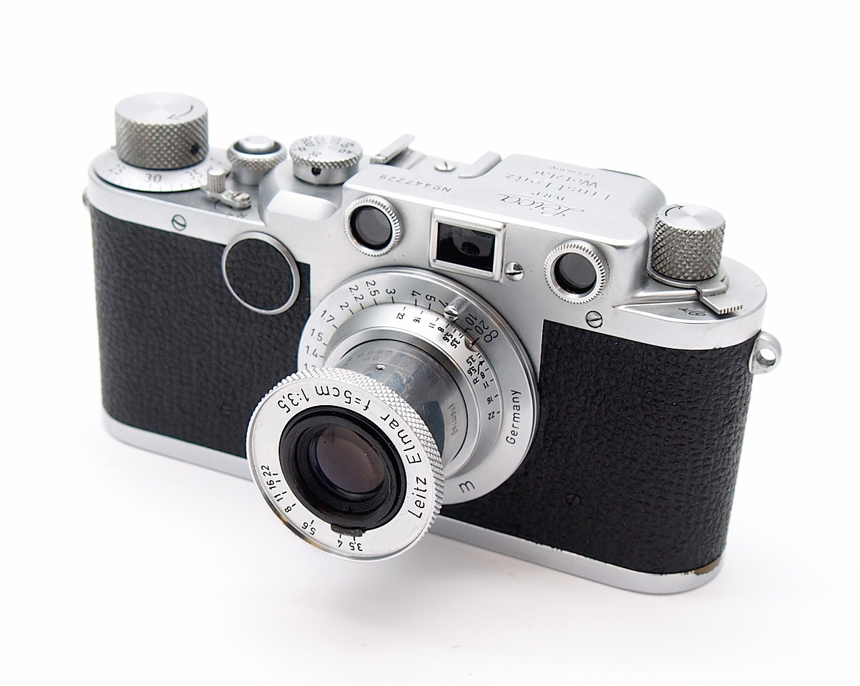 Leica 11c with 5cm F3.5 Elmar, Matching Set #8480