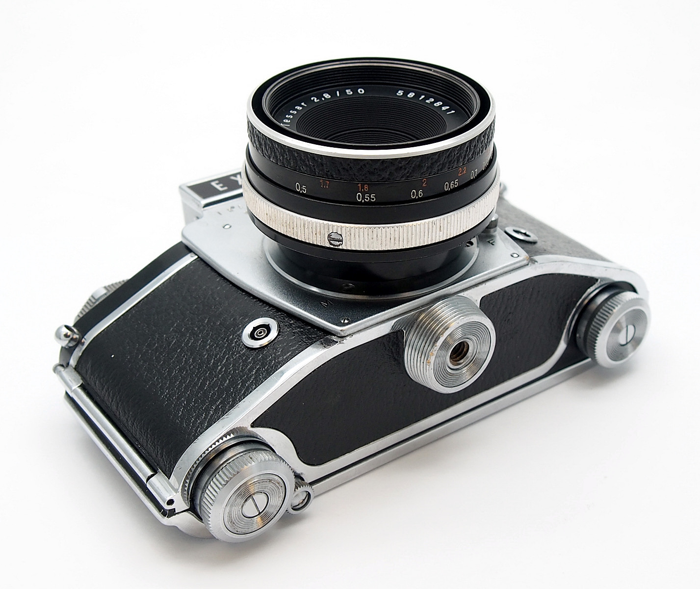 Exakta Varex 11a 35mm SLR with Tessar 50mm F2.8 Lens #8735