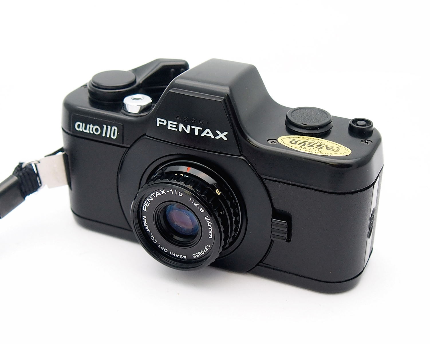 Pentax 110 Subminiature SLR Outfit, 18mm, 24mm, 50mm #10606