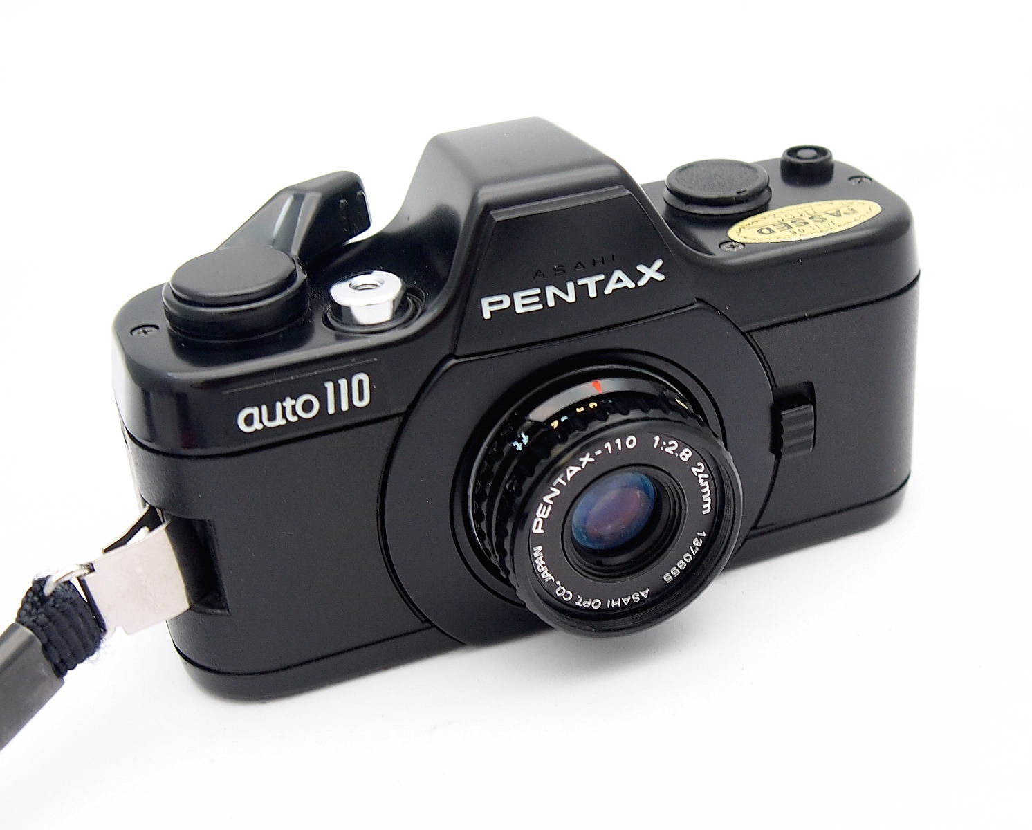 Pentax 110 Subminiature SLR Outfit, 18mm, 24mm, 50mm #10606