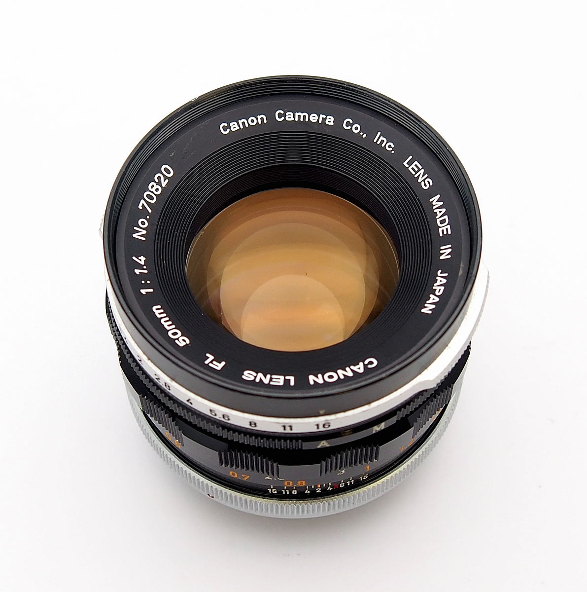 Canon 50mm F1.4 FL Standard Lens #9702