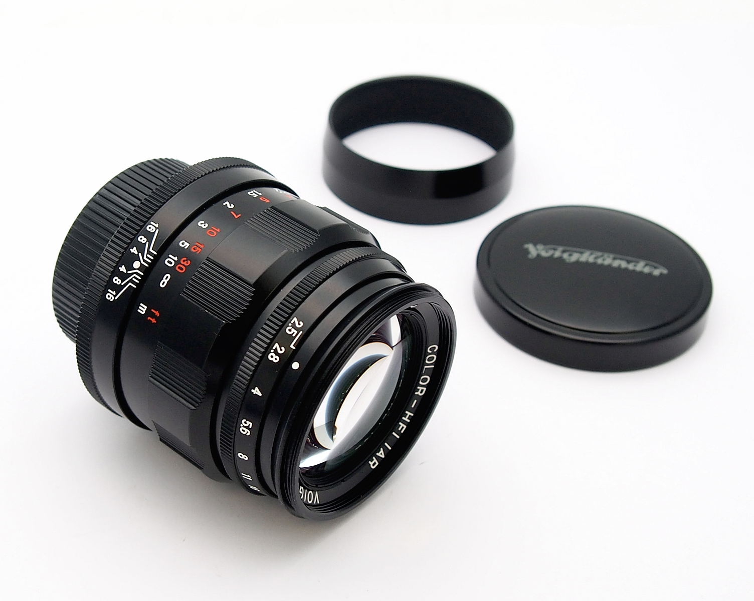 Voigtlander 75mm F2.5 Color Heliar LTM Mount, Mint & Boxed #9497