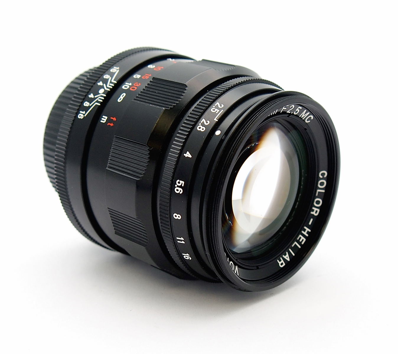 Voigtlander 75mm F2.5 Color Heliar LTM Mount, Mint & Boxed #9497