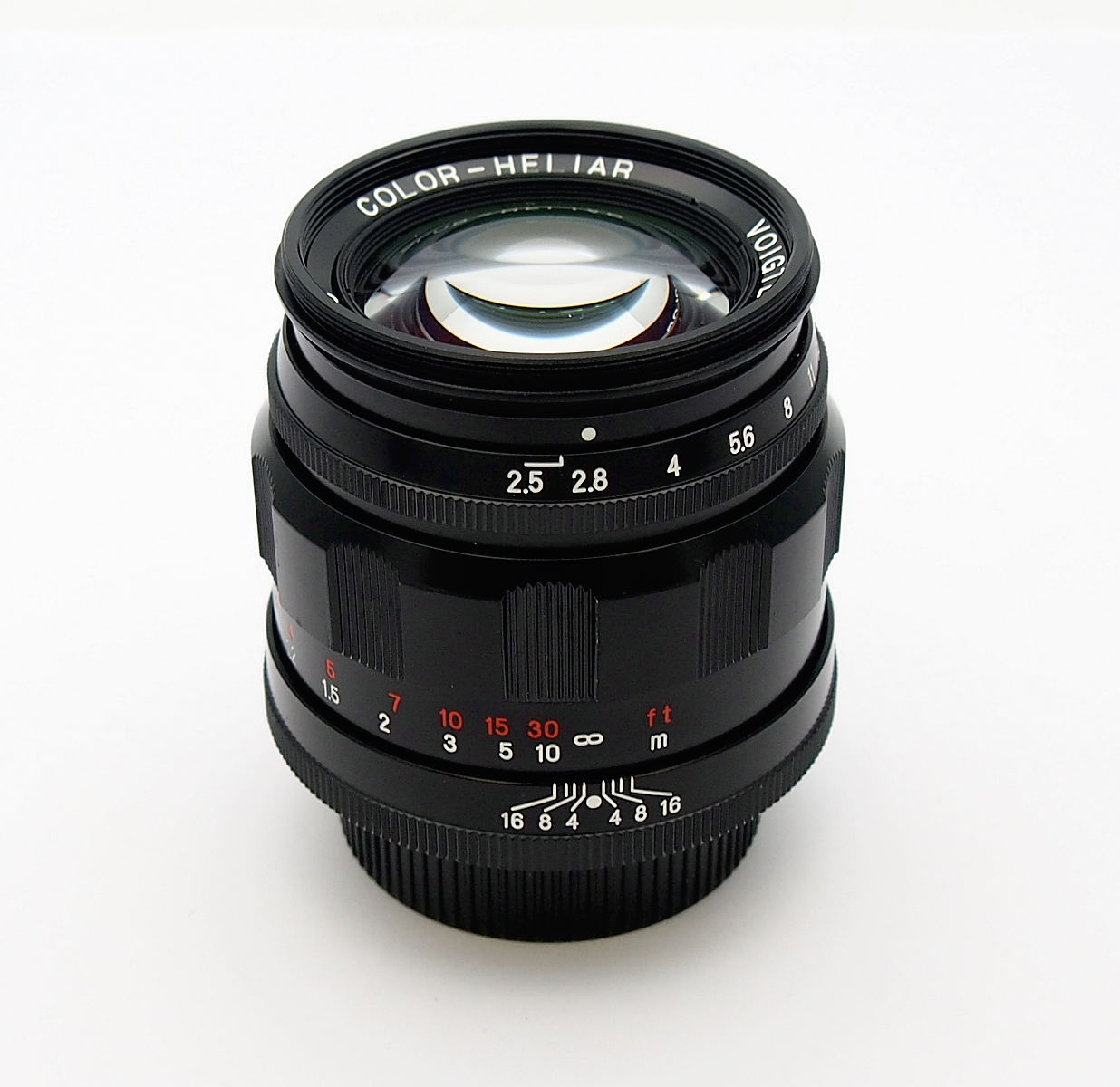 Voigtlander 75mm F2.5 Color Heliar LTM Mount, Mint & Boxed #9497