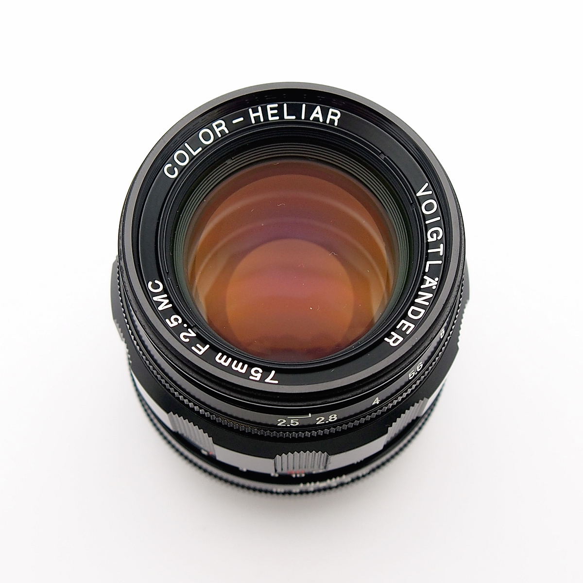 Voigtlander 75mm F2.5 Color Heliar LTM Mount, Mint & Boxed #9497
