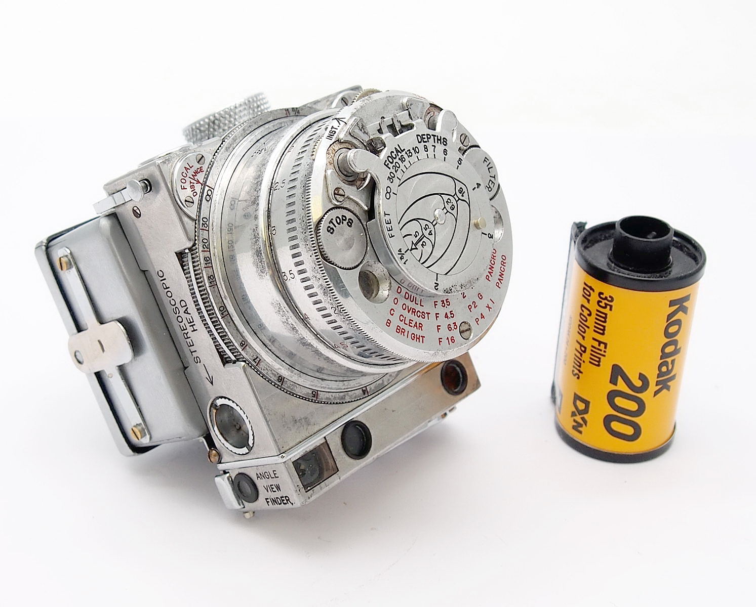 Jaeger-Le-Coultre Compass Camera + Cubit Rollfilm Back #9311