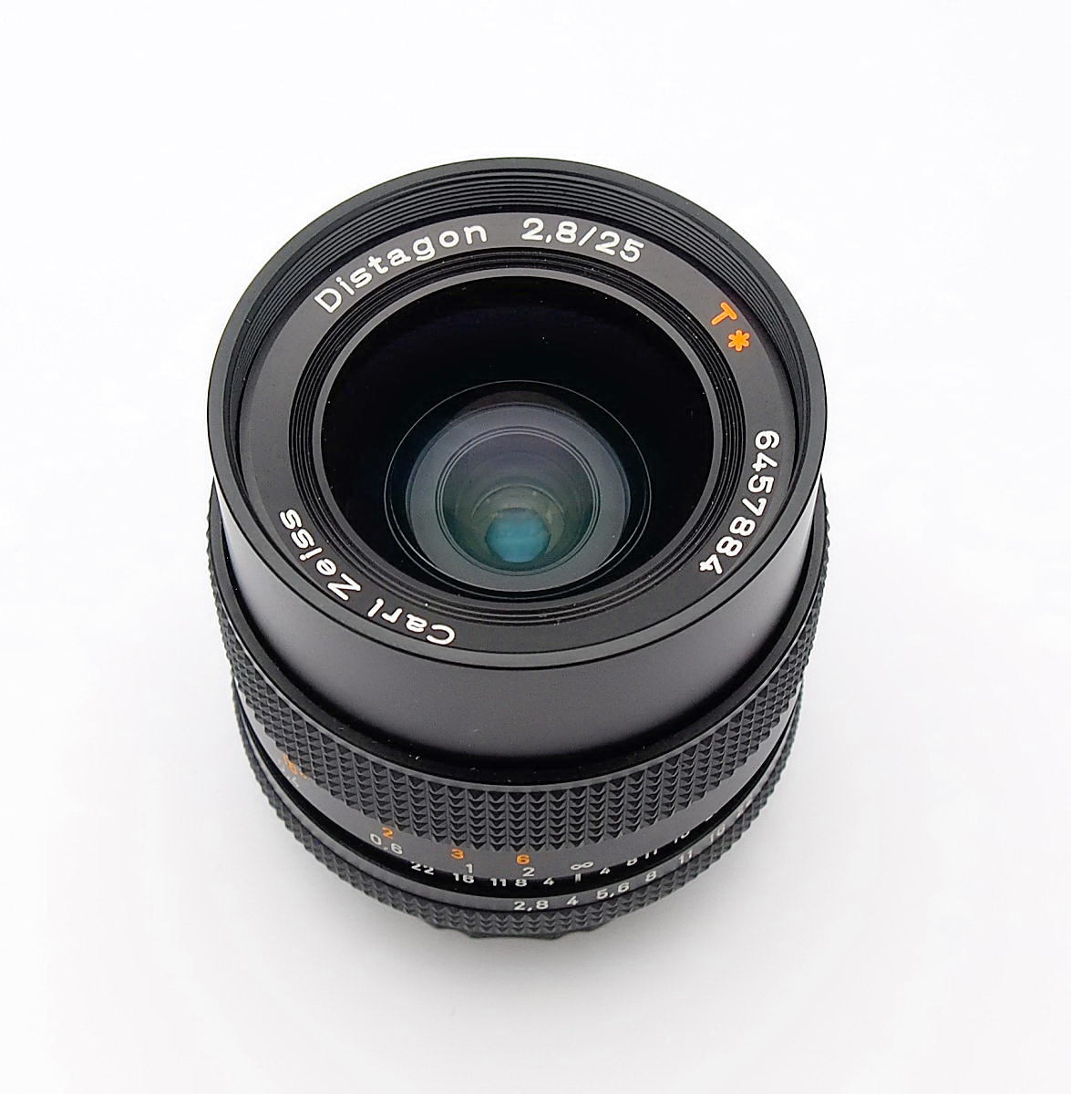 Zeiss 25mm F2.8 Distagon AE German in Contax/Yashica Mount #9906