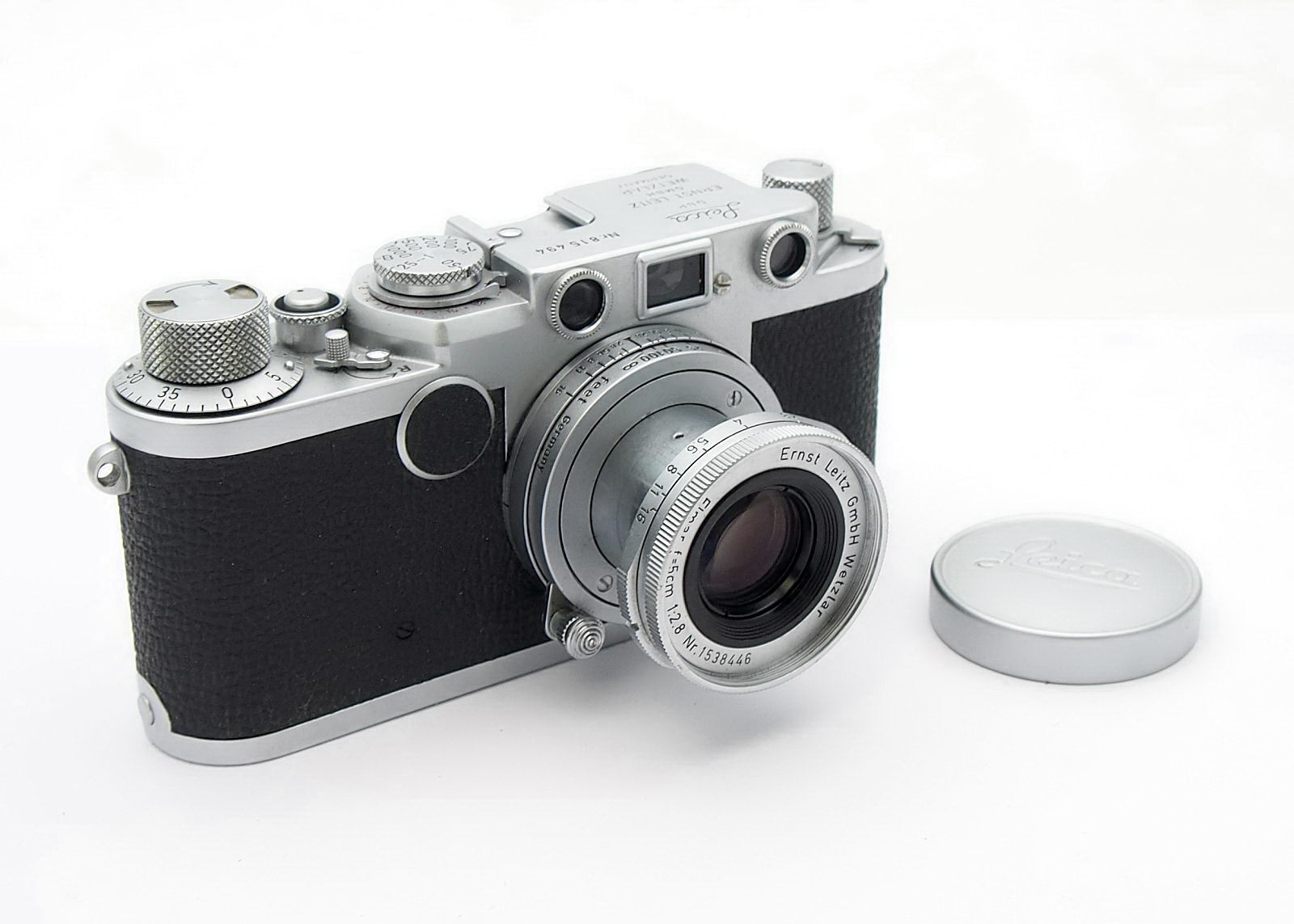 Leica IF Upgraded to IIF RD with 5cm F2.8 Elmar #10451