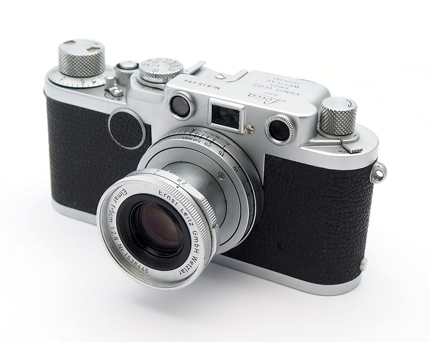 Leica IF Upgraded to IIF RD with 5cm F2.8 Elmar #10451