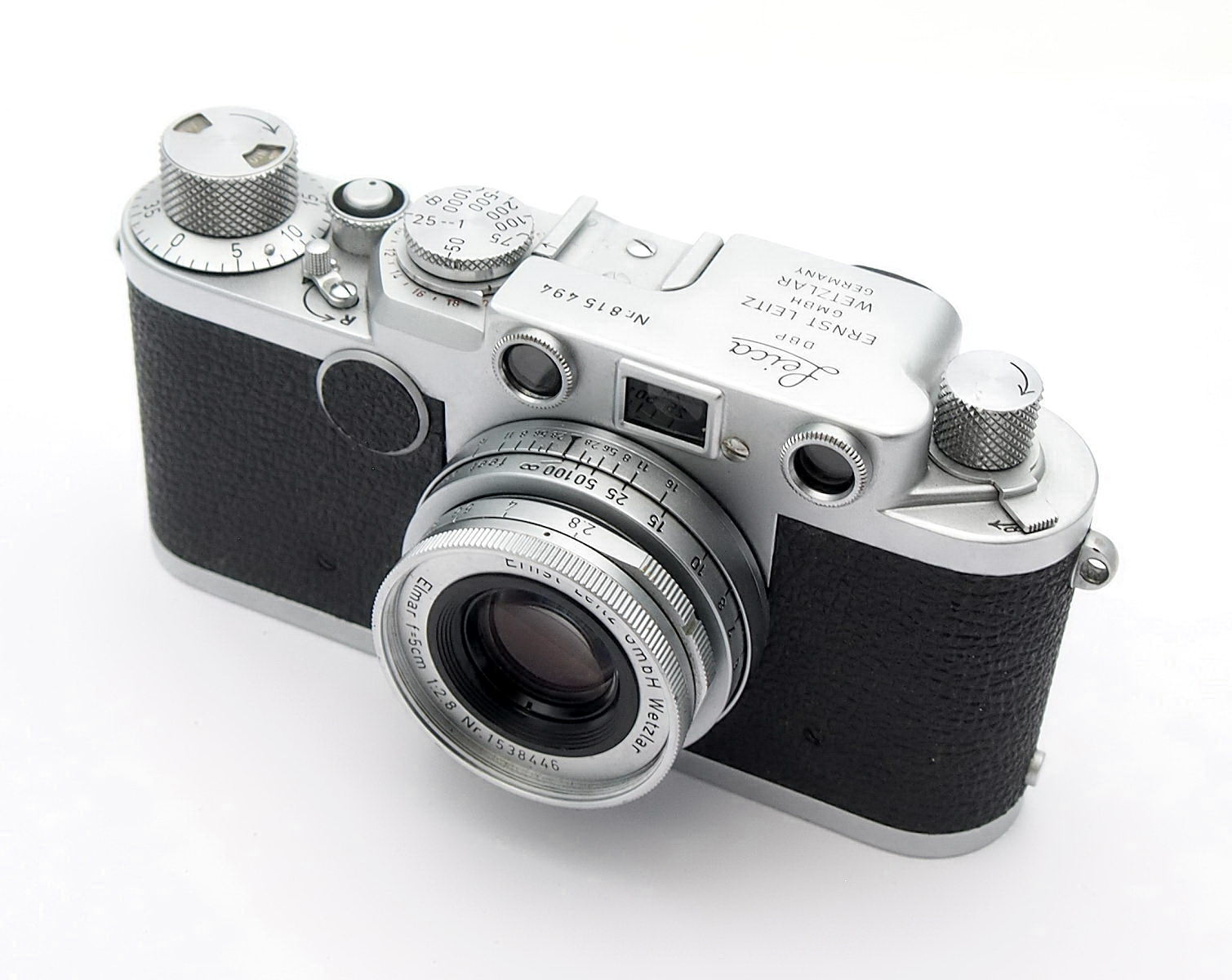 Leica IF Upgraded to IIF RD with 5cm F2.8 Elmar #10451