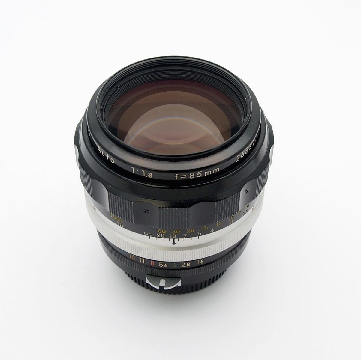 Nikon Nikkor 85mm F1.8 Non Ai Lens #11100