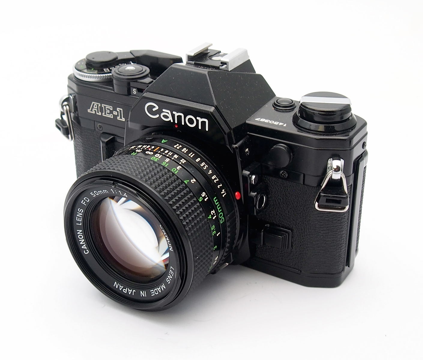 Canon AE-1 with 50mm F1.4 FD, New Light Seals #11175