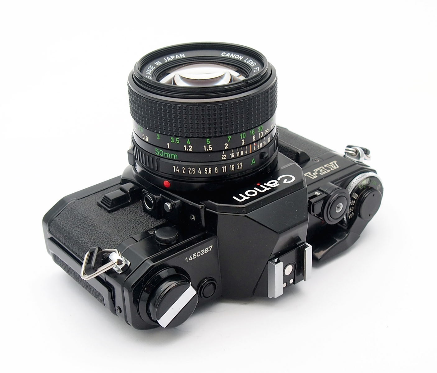 Canon AE-1 with 50mm F1.4 FD, New Light Seals #11175