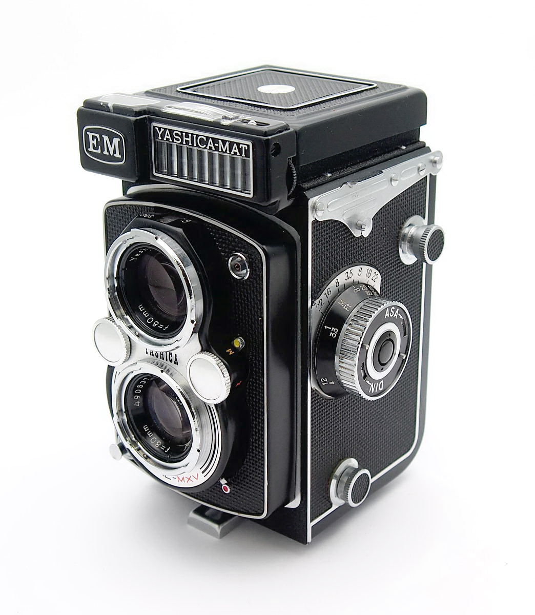 Yashica-Mat EM 6x6cm Metered TLR, Cased #11054