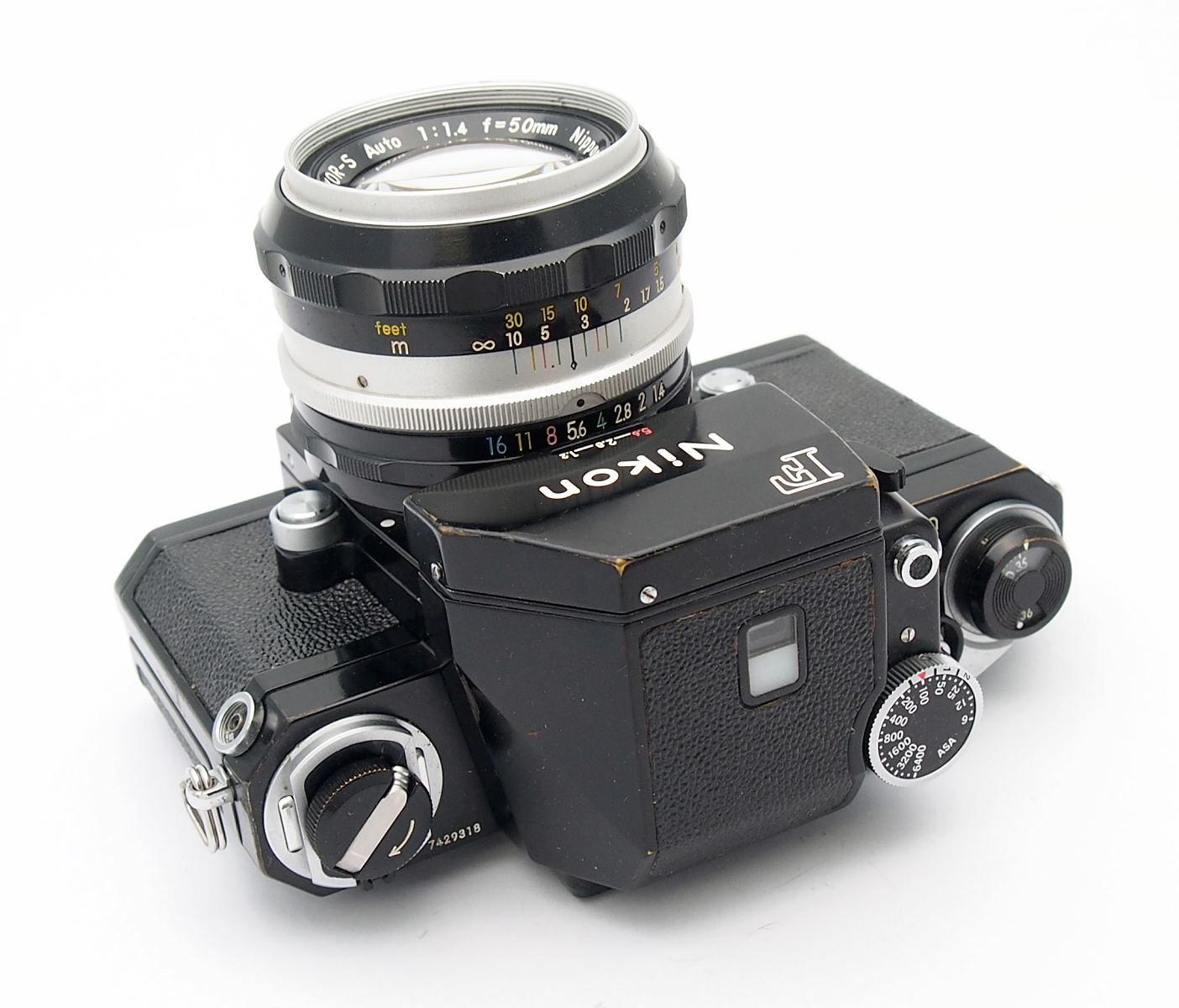 Nikon F Black, Photomic Prism, 50mm F1.4 #11171