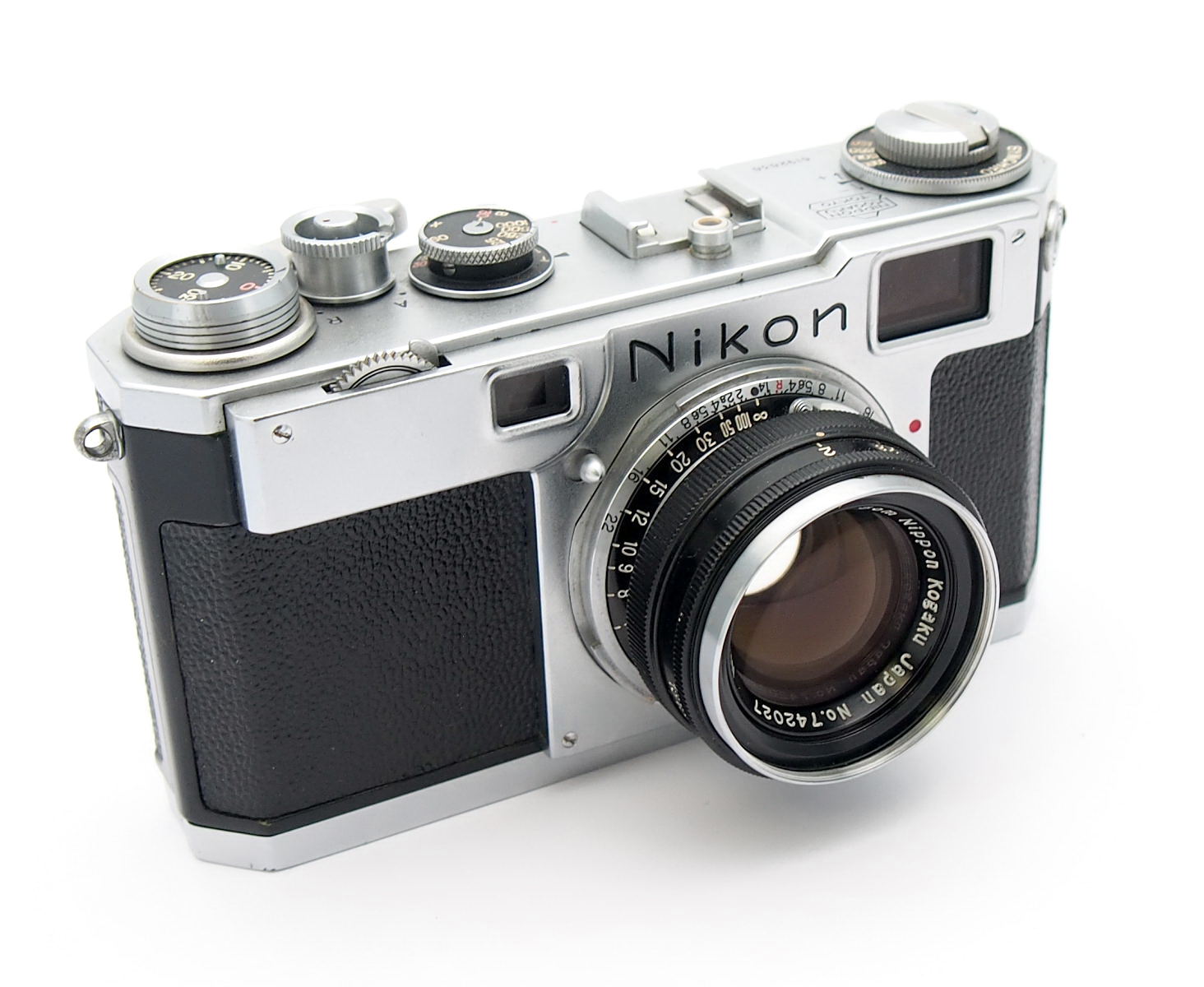 Nikon S2 with 50mm F2 #10184