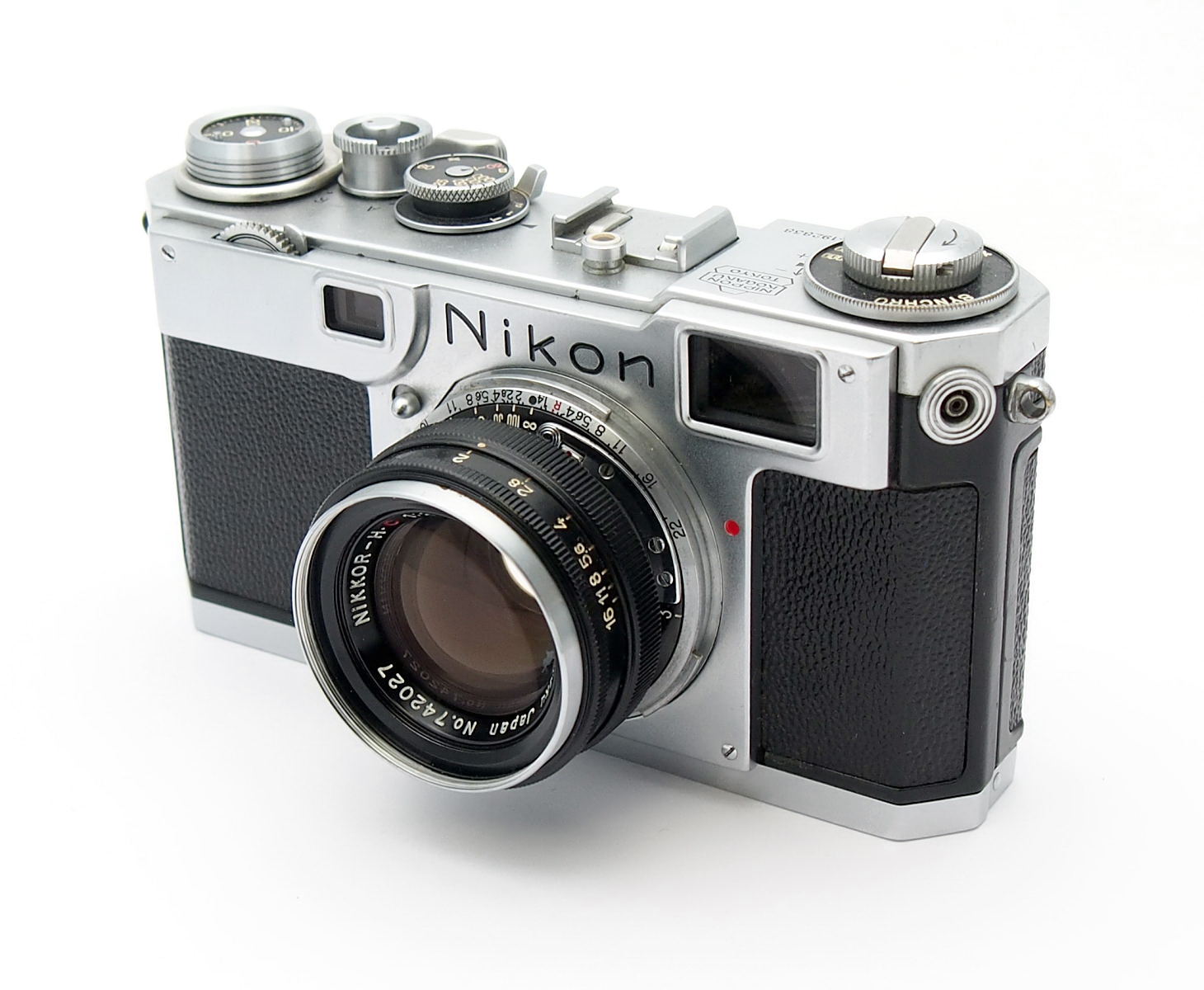 Nikon S2 with 50mm F2 #10184