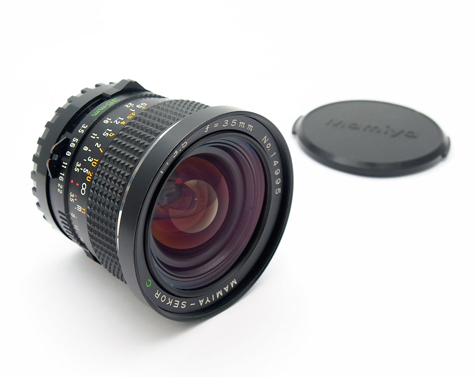 Mamiya Sekor C M645 35mm F3.5 Wide Angle Lens #10722