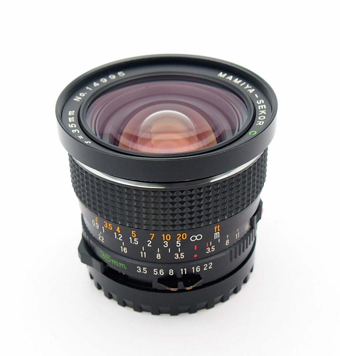 Mamiya Sekor C M645 35mm F3.5 Wide Angle Lens #10722