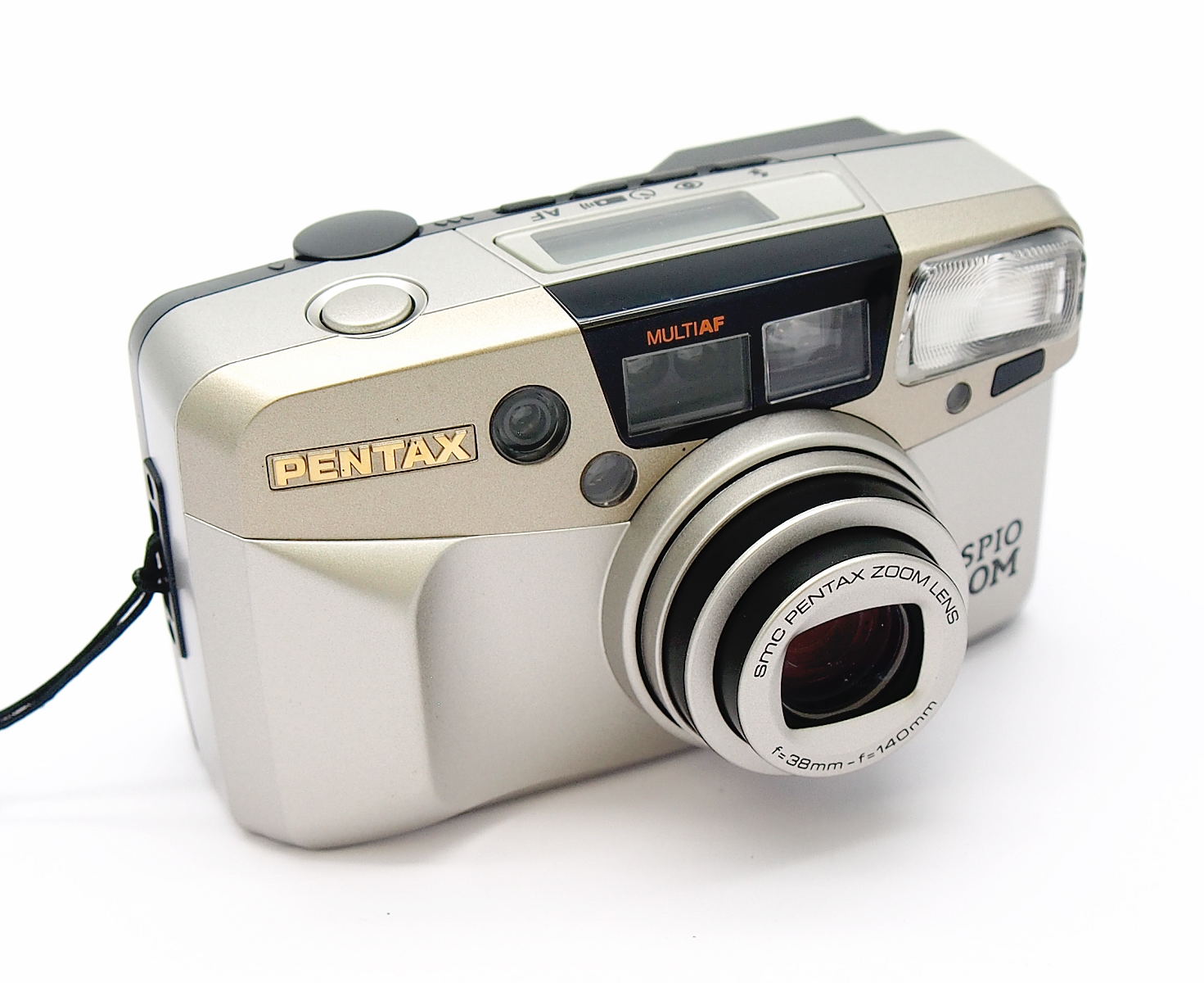 Pentax Espio 140M, 35mm Point & Shoot, Mint & Cased #9255