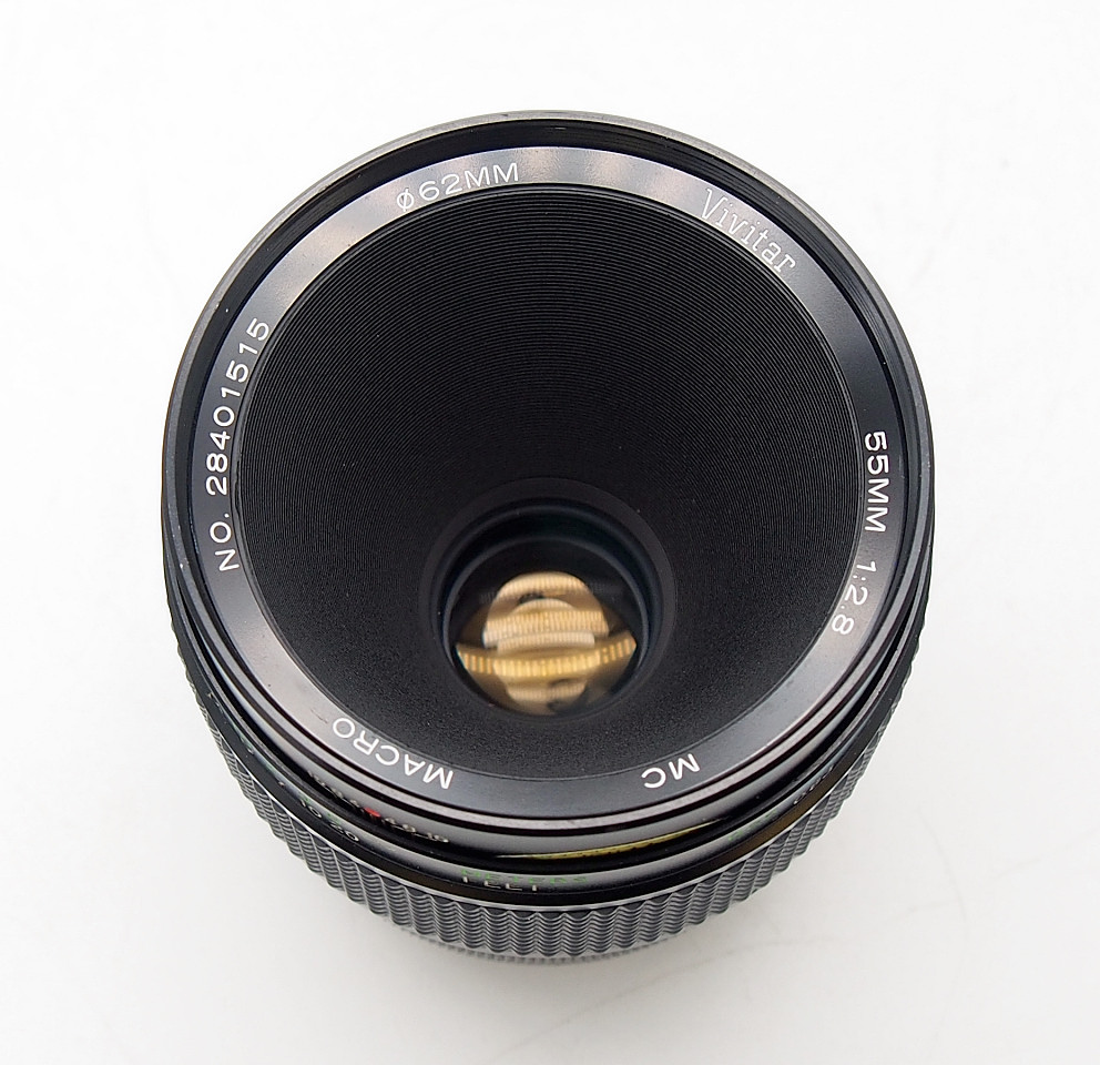 Canon 55mm F2.8 FD Mount Vivitar MC 1:1 Macro #7849
