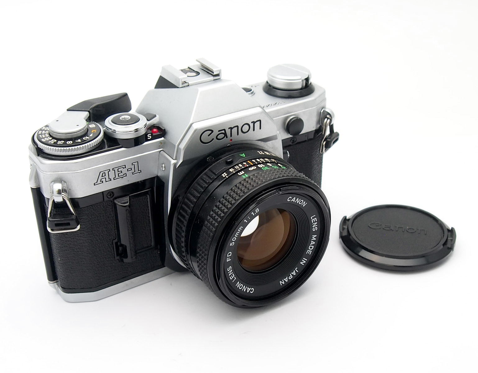 Canon AE-1 with 50mm F1.8 FD, New Light Seals #11164
