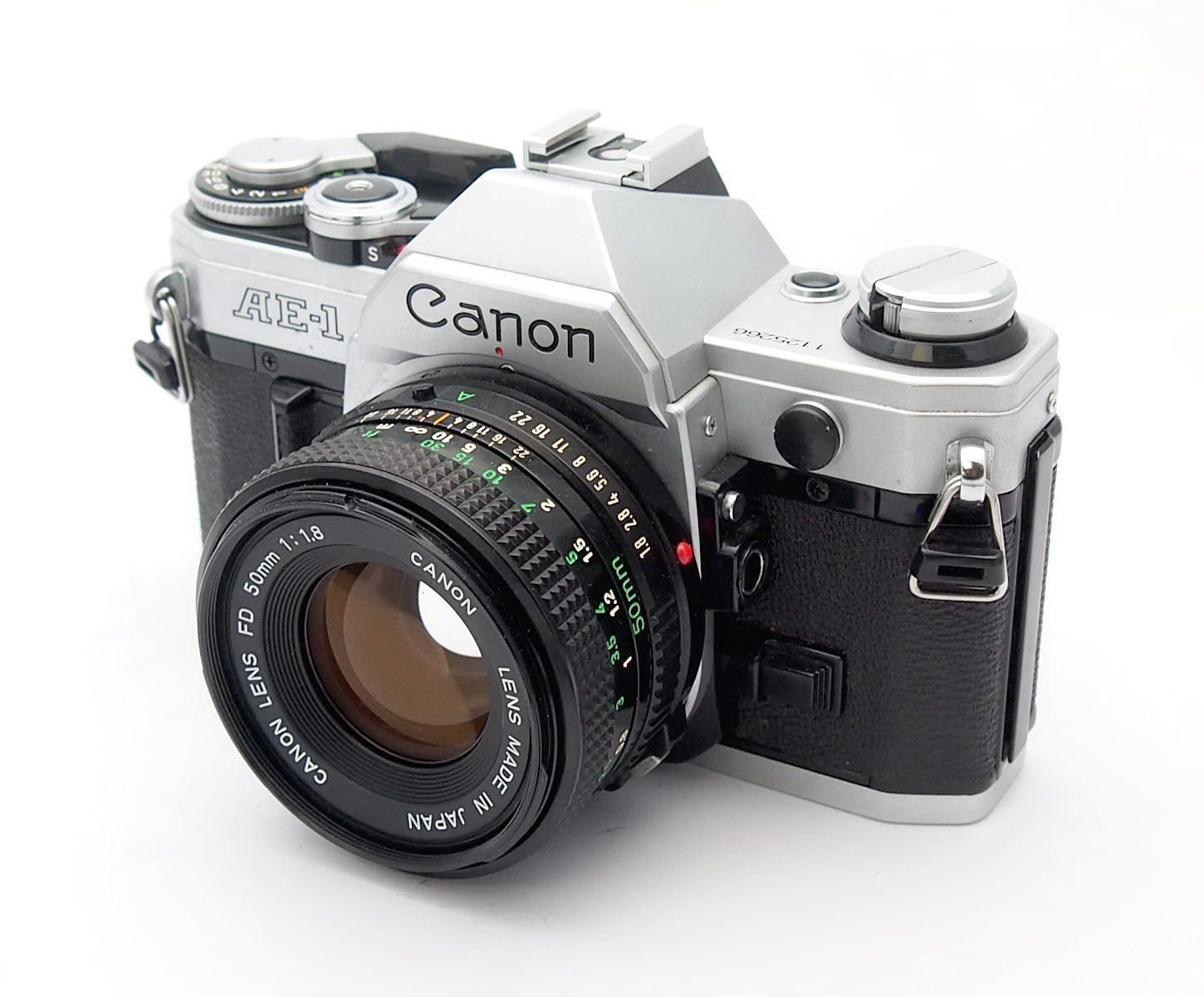 Canon AE-1 with 50mm F1.8 FD, New Light Seals #11164