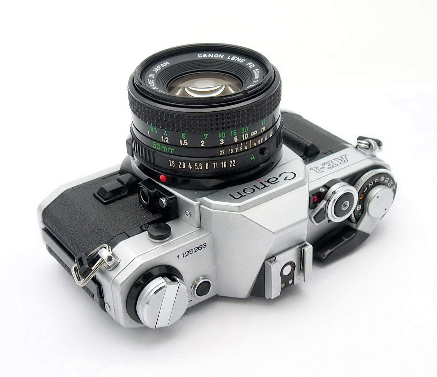 Canon AE-1 with 50mm F1.8 FD, New Light Seals #11164