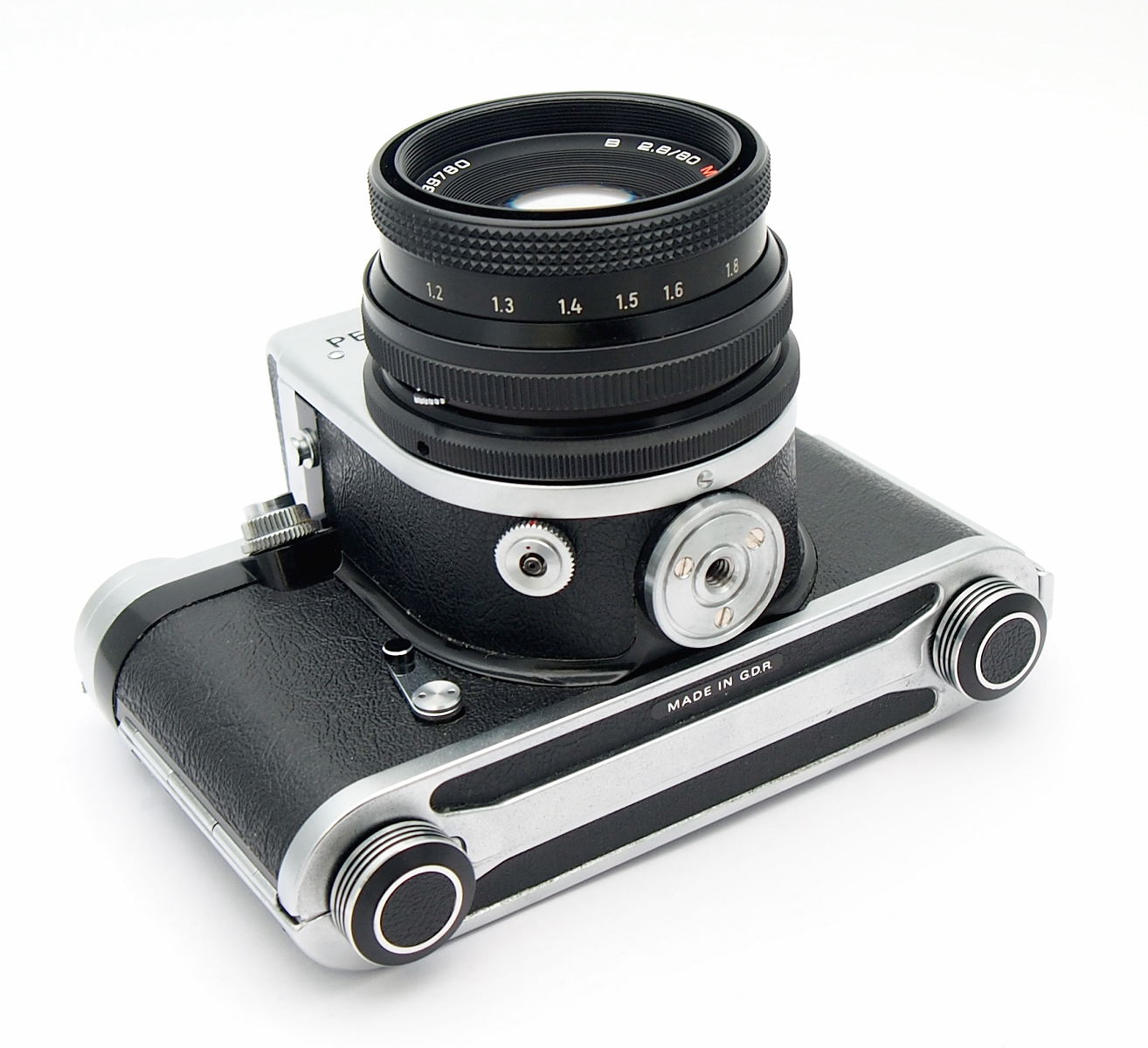 Pentacon Six TL w/ Zeiss Biotar 80mm F2.8 MC Lens #10806