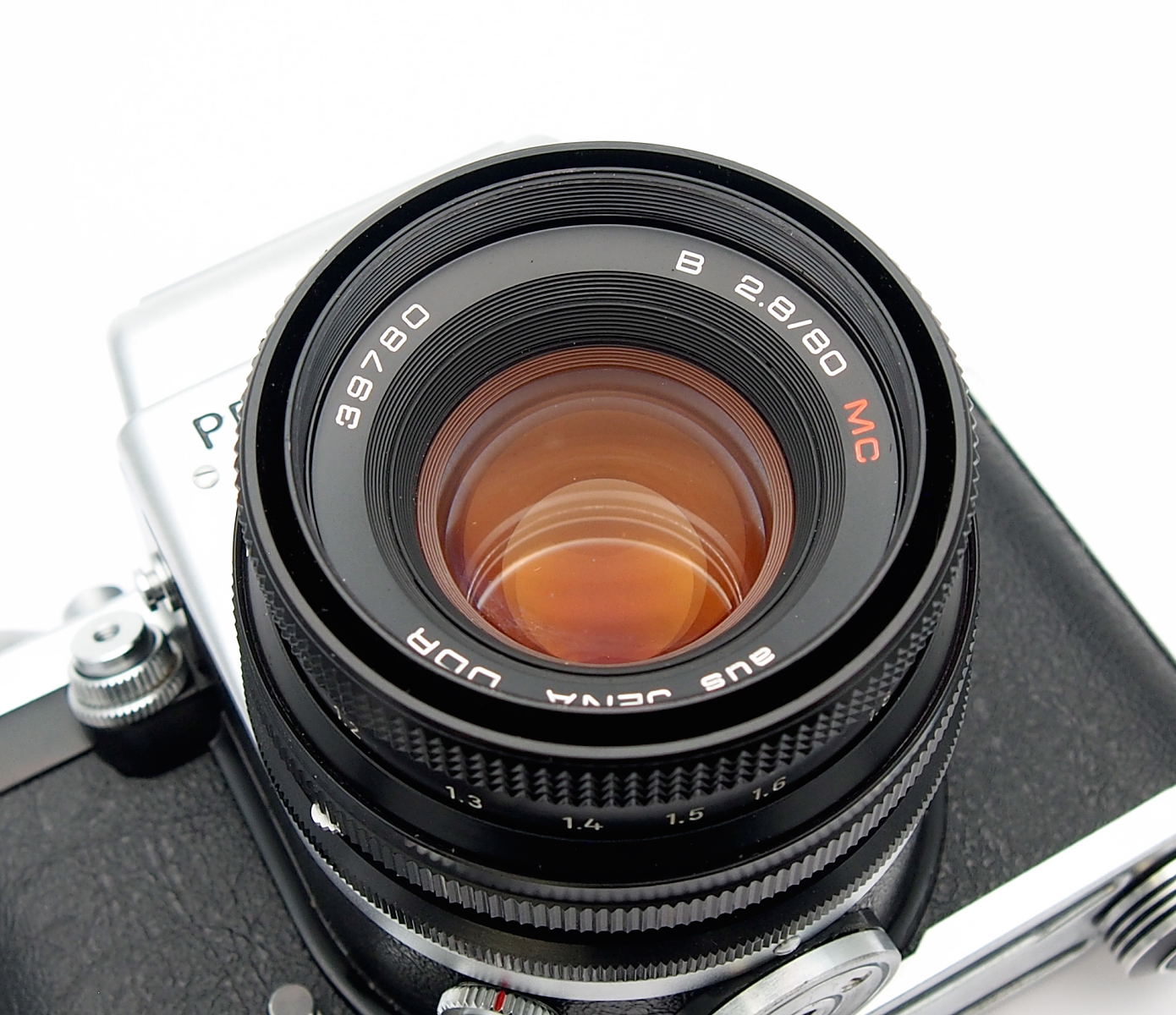 Pentacon Six TL w/ Zeiss Biotar 80mm F2.8 MC Lens #10806