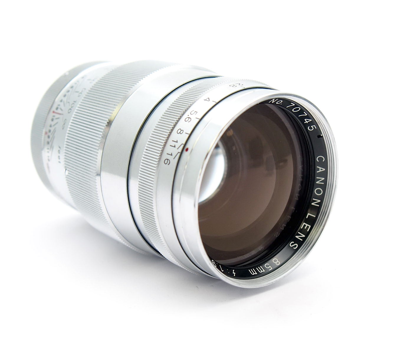 Canon 85mm F1.9 Lens in L39 with Viewfinder #10803