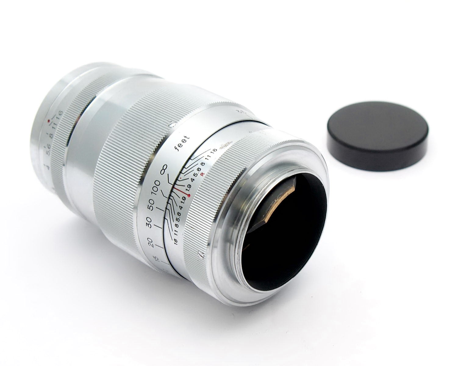 Canon 85mm F1.9 Lens in L39 with Viewfinder #10803