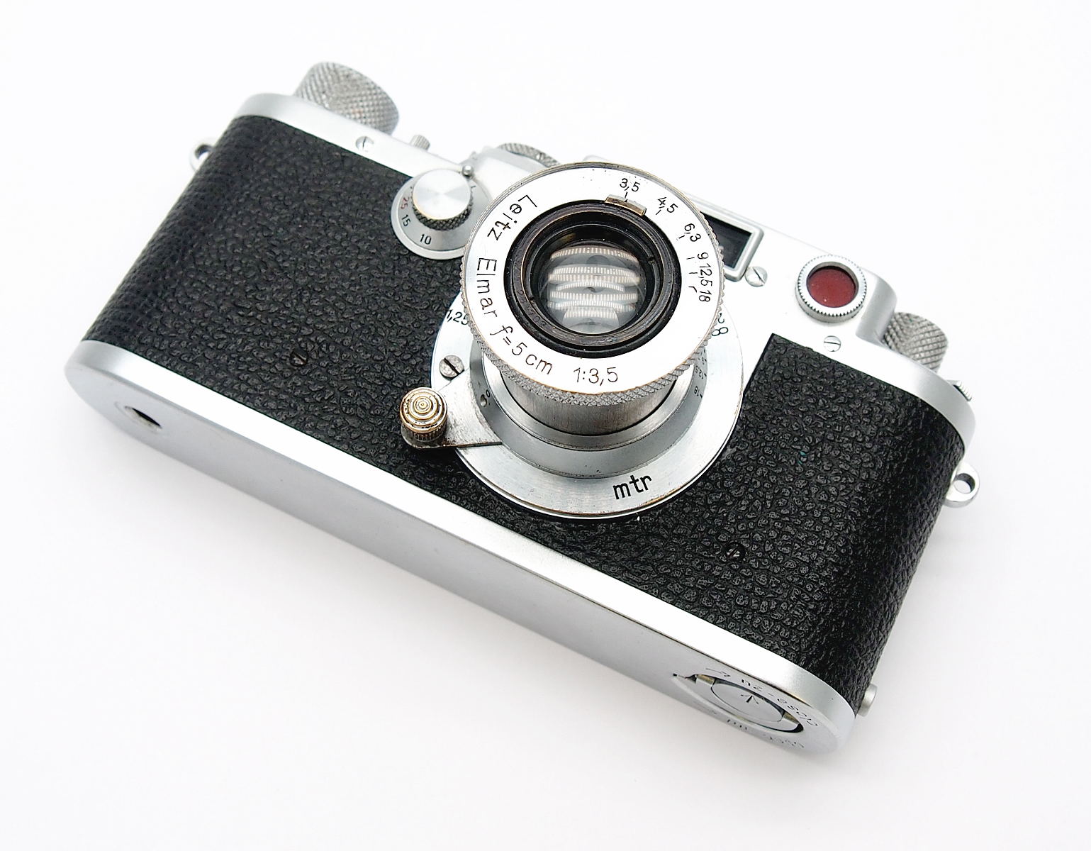 Leica 111F Red Dial with 5cm F3.5 Elmar #9309