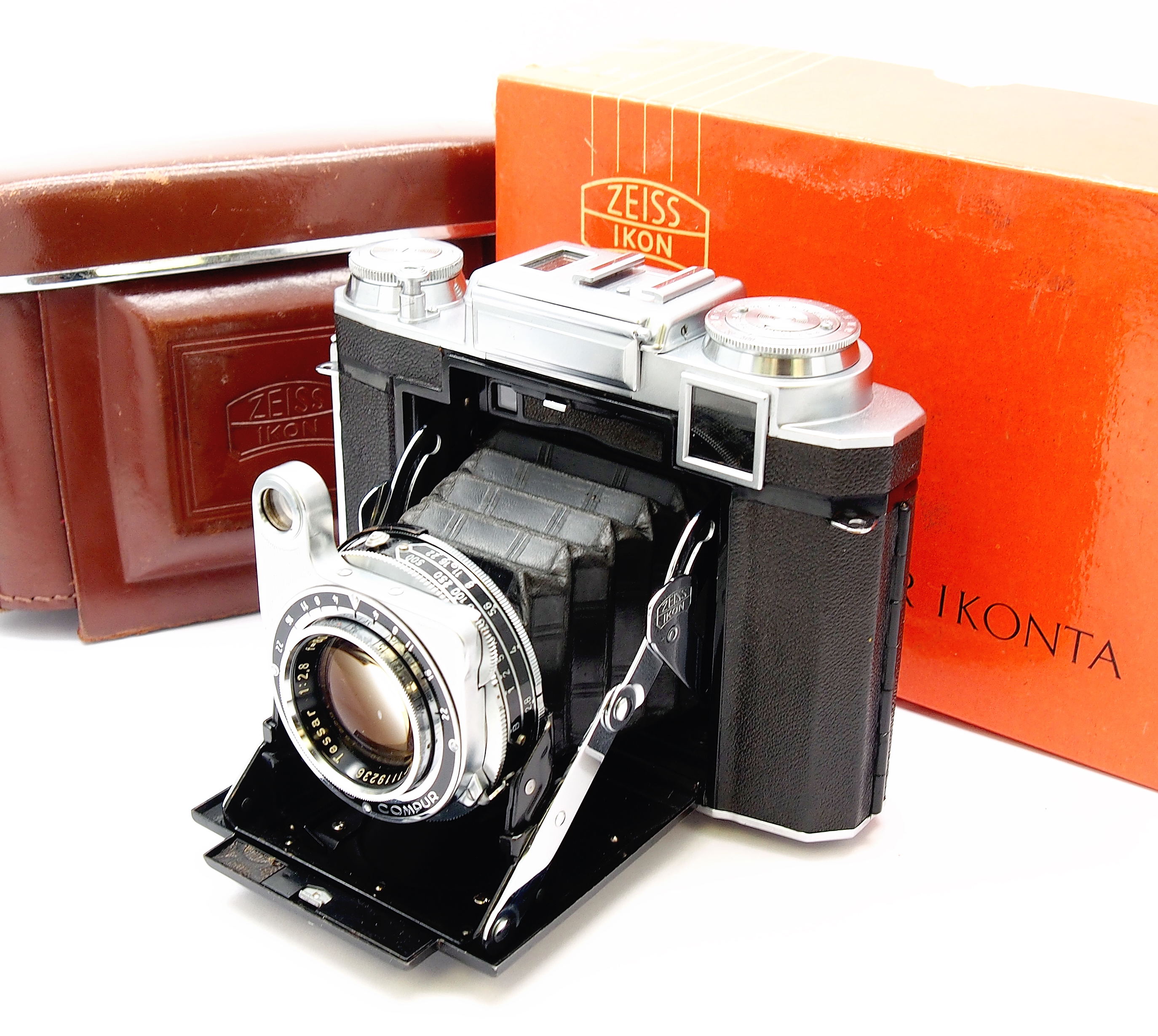 Zeiss 533/16 BX MX 6x6cm Super Ikonta, Opton Tessar, Mint- #1034