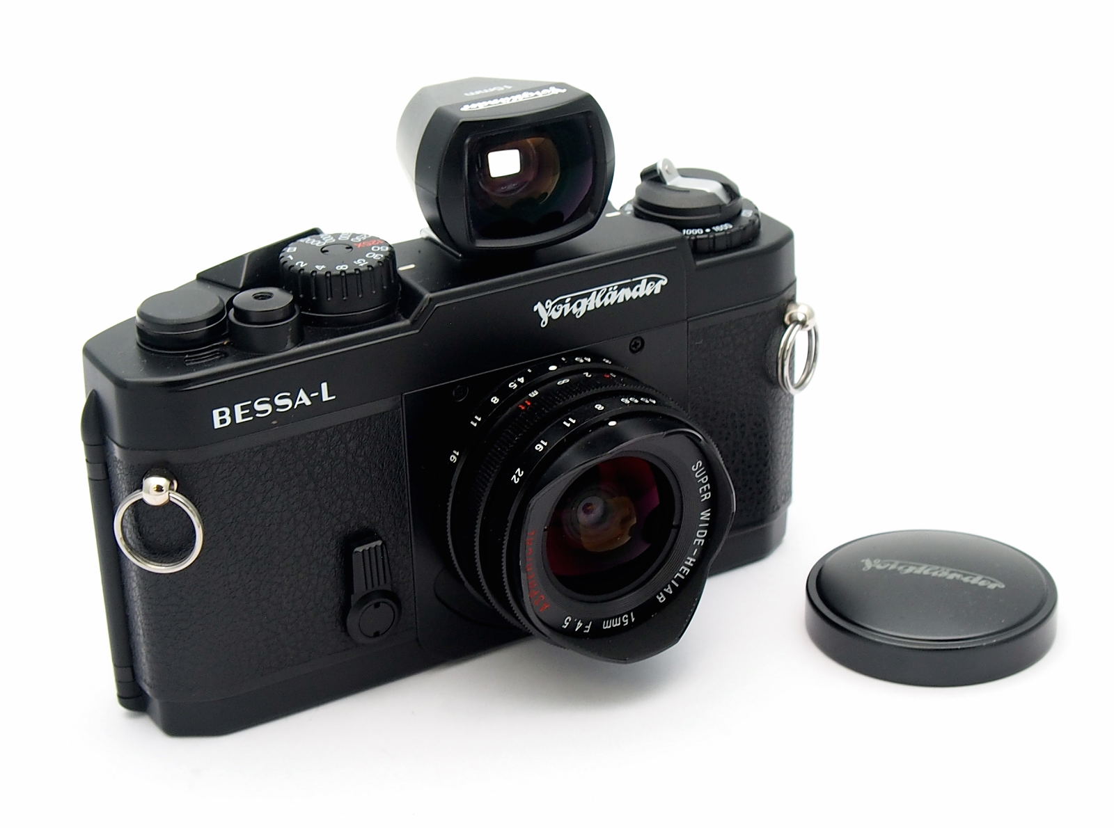 Voigtlander Bessa-L + 15mm Super-Wide Heliar & Viewfinder #10179