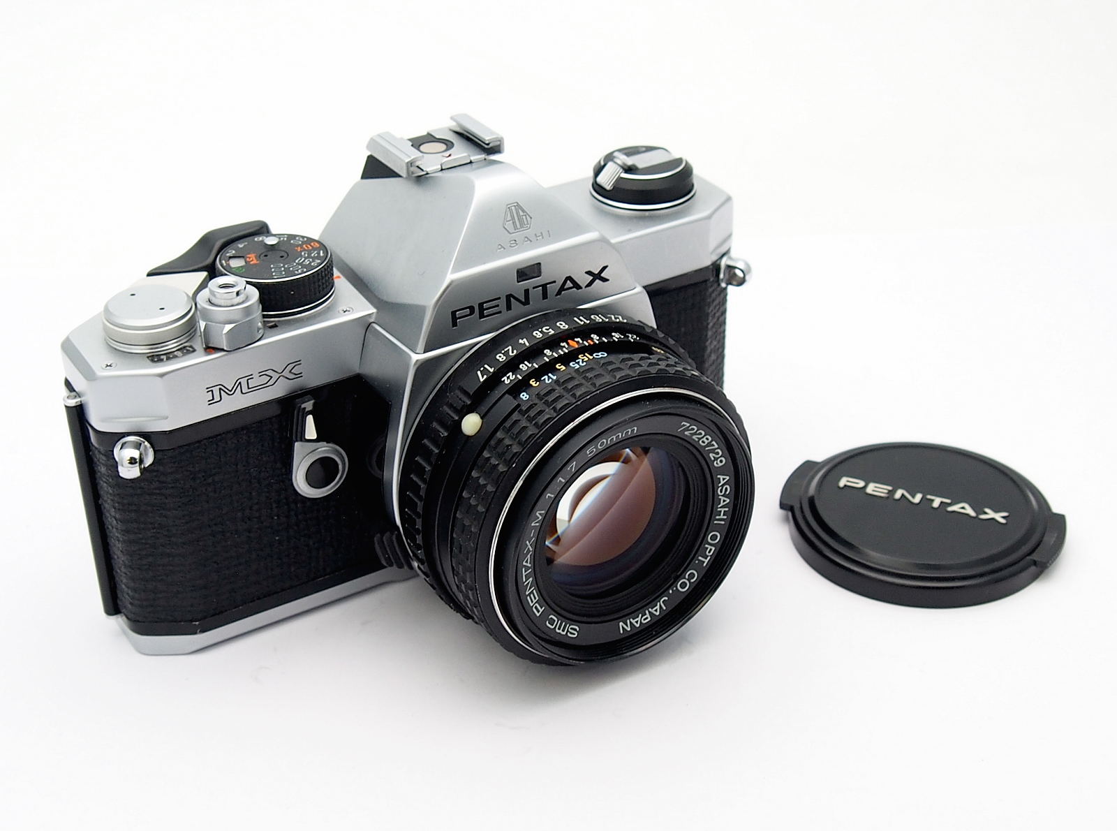 Pentax MX with PKM SMC 50mm F1.7 Lens #10230