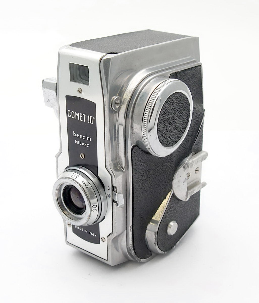 Bencini Comet 111 Aluminium 127 Camera #11158BB
