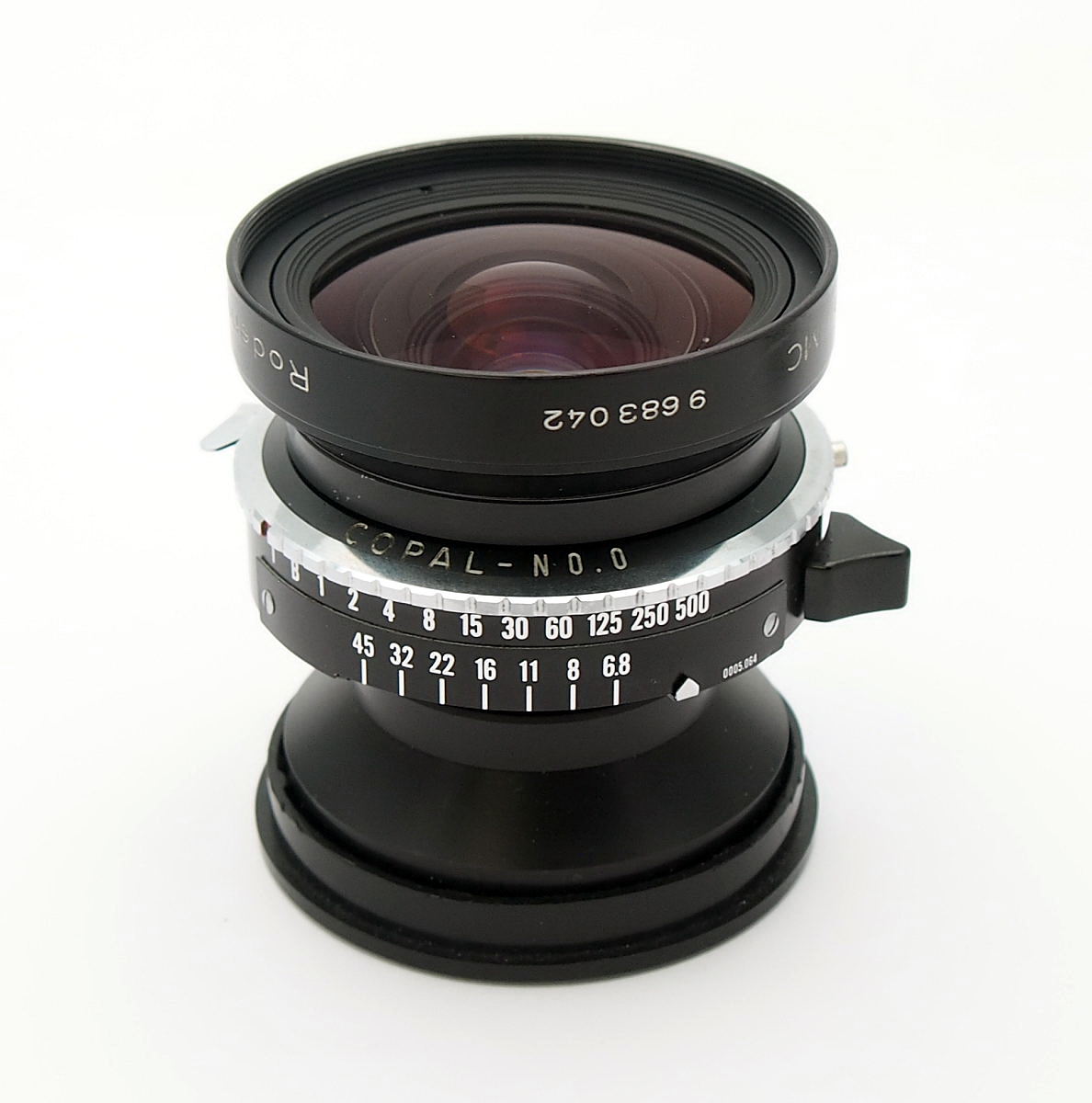 Rodentsock 75mm F6.8 Grandagon Wide Angle, Copal O, Mint- #10717