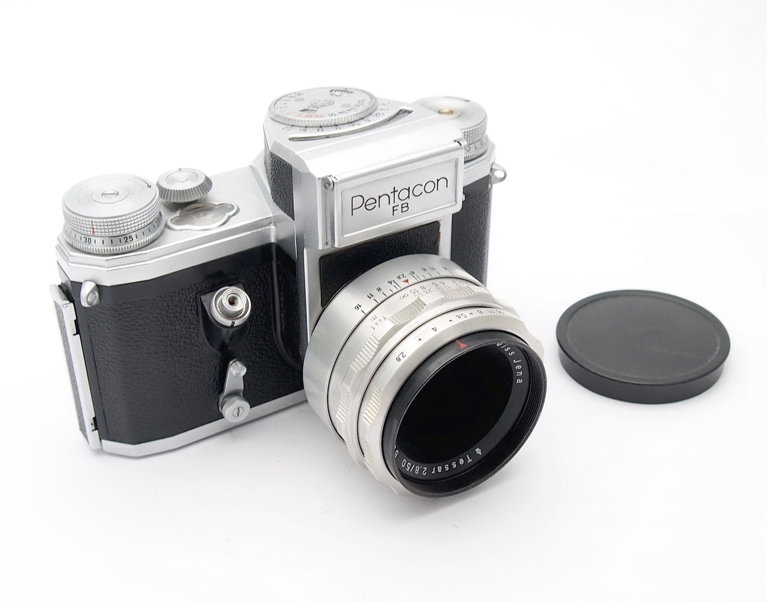 Pentacon FB 35mm SLR with Zeiss 50mm F2.8 Lens #11215