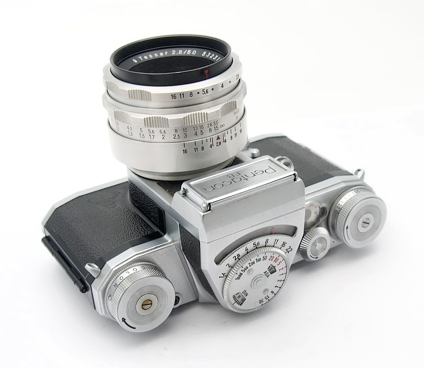 Pentacon FB 35mm SLR with Zeiss 50mm F2.8 Lens #11215