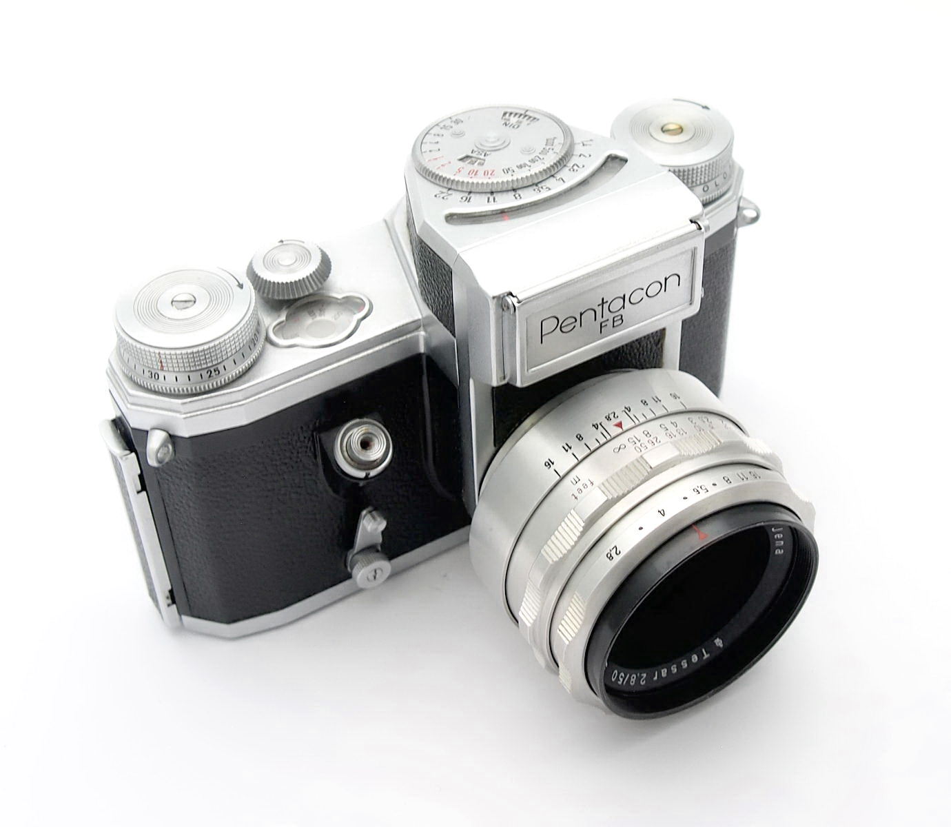 Pentacon FB 35mm SLR with Zeiss 50mm F2.8 Lens #11215