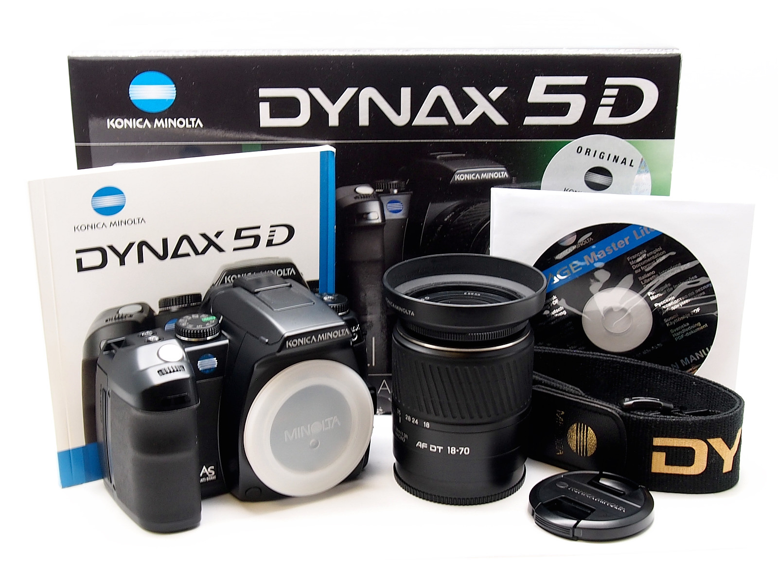 Minolta Dynax 5D + 18-70mm F3.5-5.6, Mint, Boxed Outfit #8714
