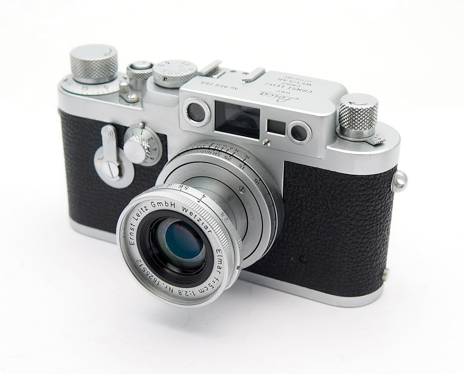 Leica 111G with 50mm F2.8 Elmar #10980