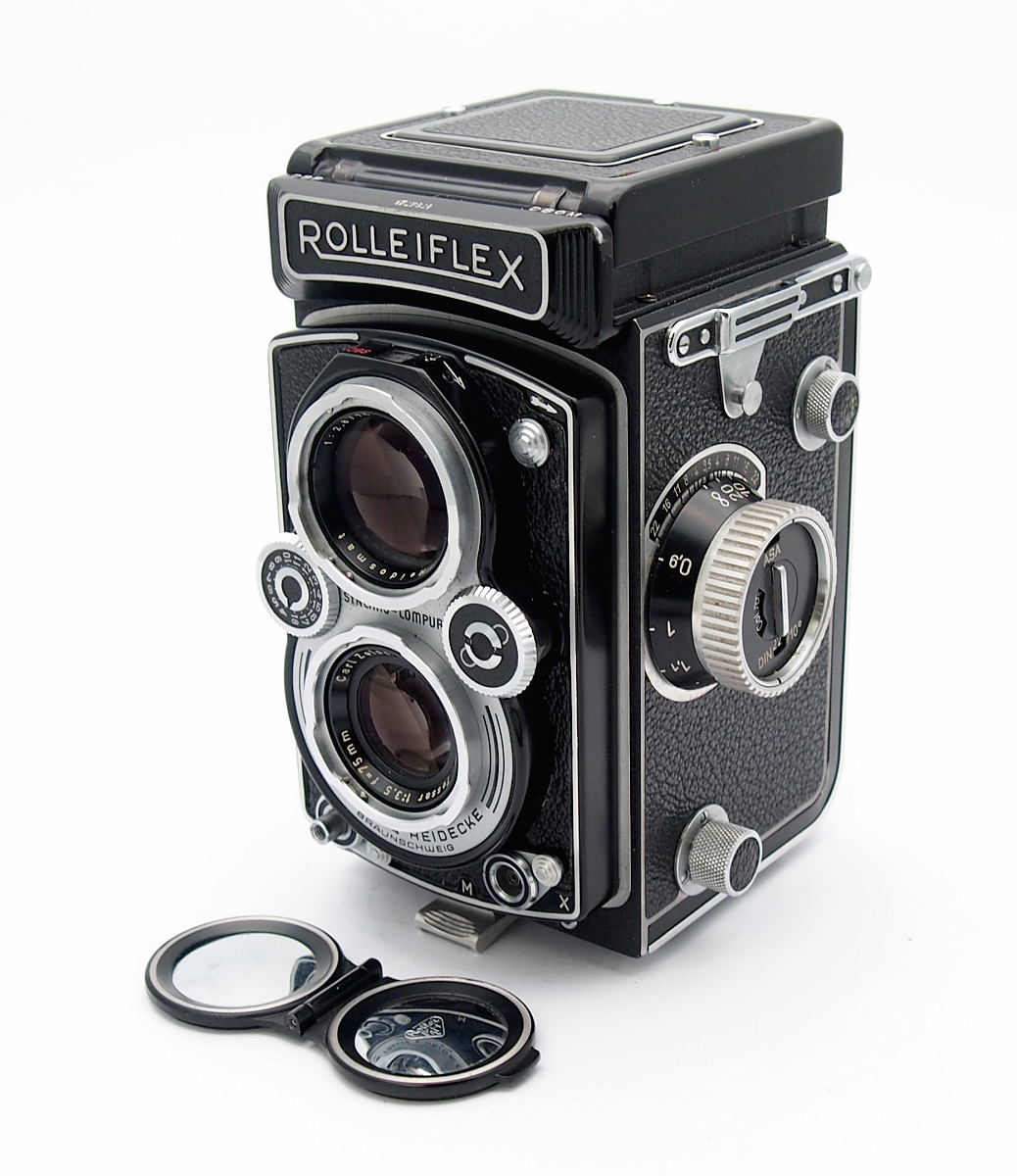 Rolleiflex MXEVS 6x6cm TLR with Tessar #11142
