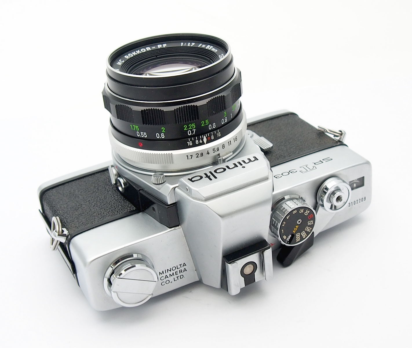 Minolta SRT303 with 50mm F1.7 Lens #11213