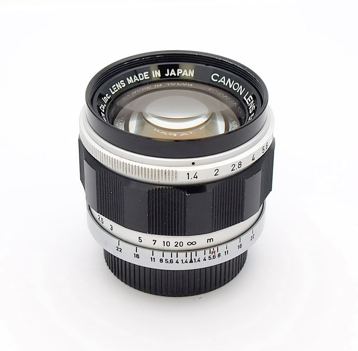 Canon 50mm F1.4 Lens in L39 Mount #9859