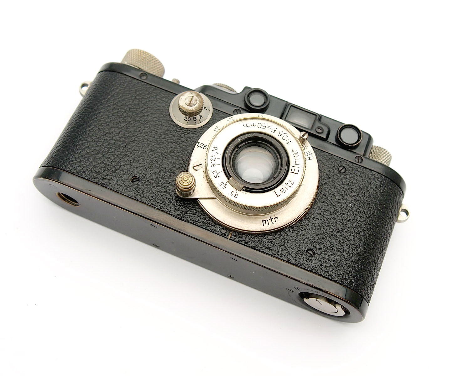 Leica I 1930 Upgraded to III with 5cm F3.5 Elmar, c.1934 #11032