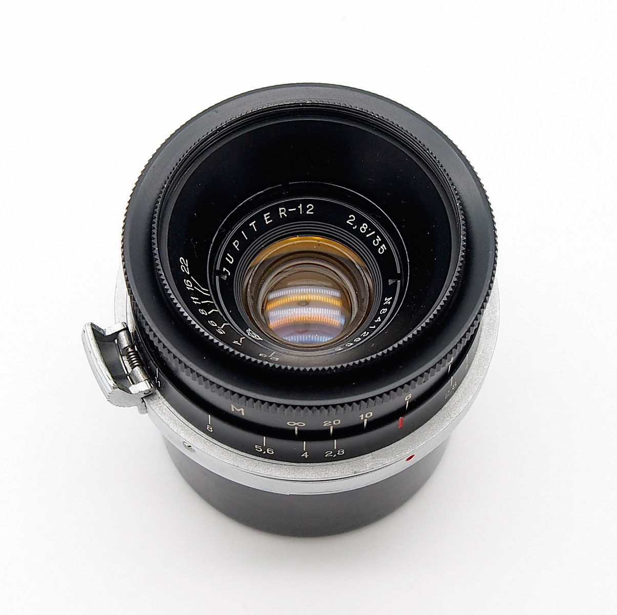 Jupiter-12 35mm F2.8 (Biogon) Lens in Contax/Kiev Mount #8664